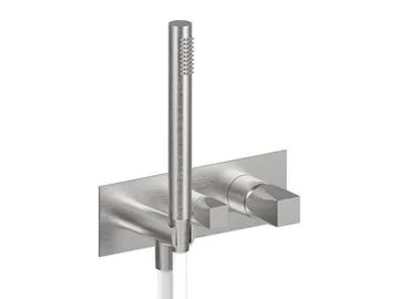 ALINE 49529V3 - Single handle stainless steel shower mixer with hand shower by Rubinetterie Frattini - view 2